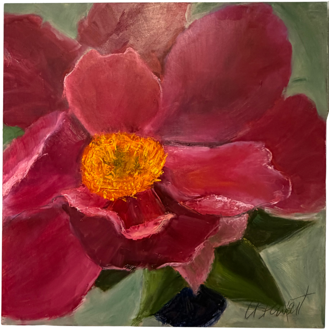 Grandmother's Peony Art