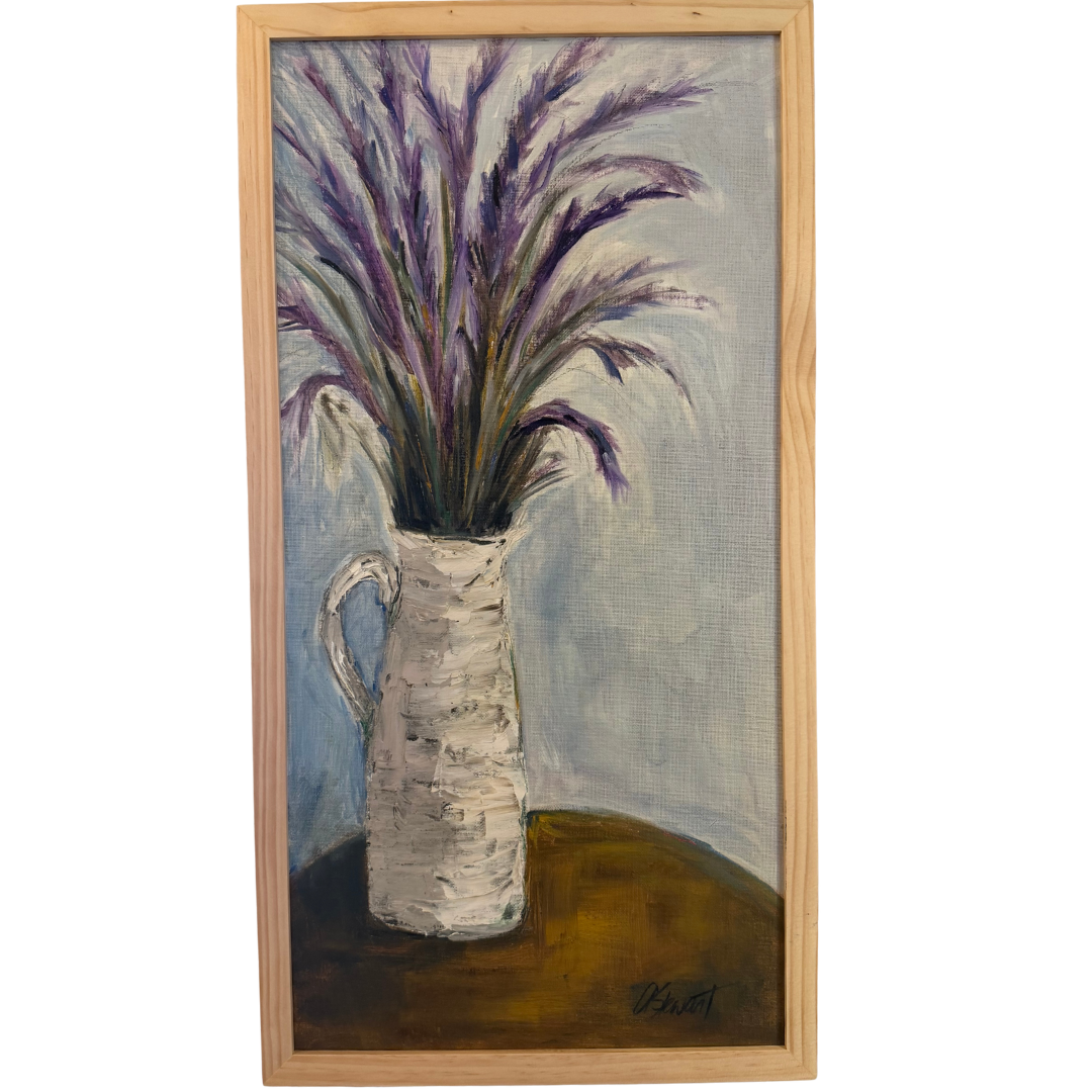 Lavender in Pitcher Art