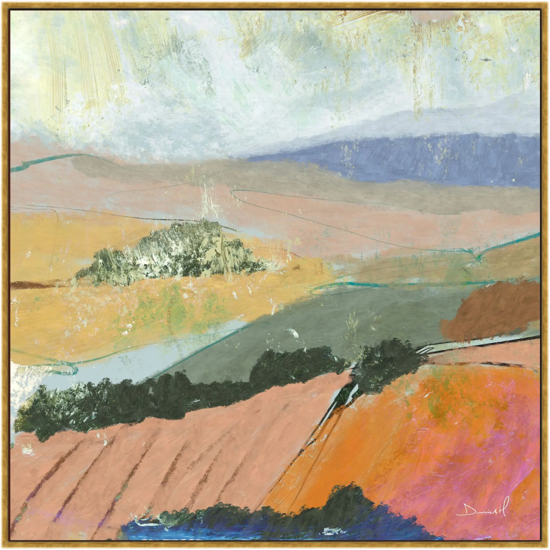 Fields Near Gordes Art