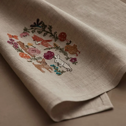 Secret Garden Tea Towel