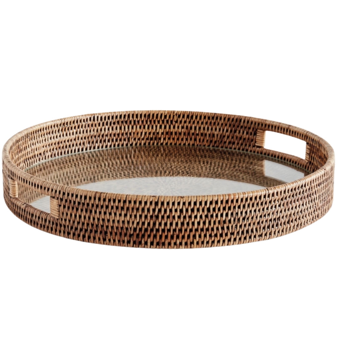 Burma Round Tray