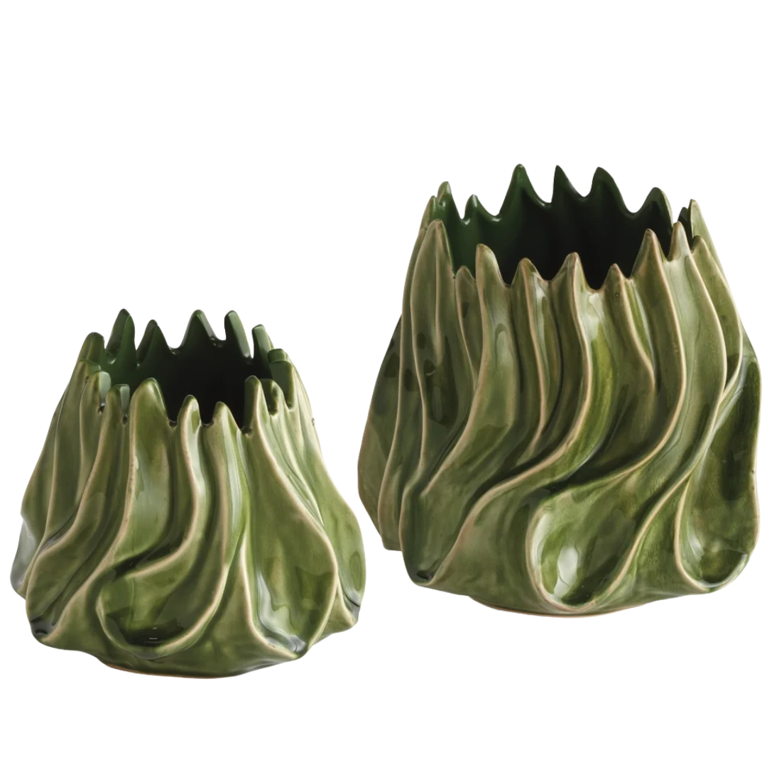 Callista Verde Vase Collection