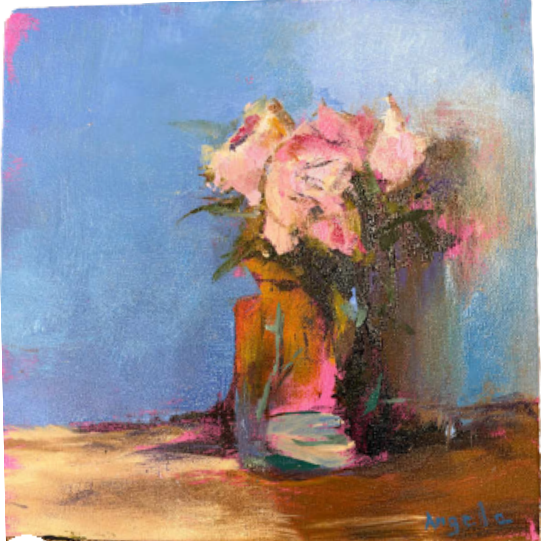 Dusting of Pink Art