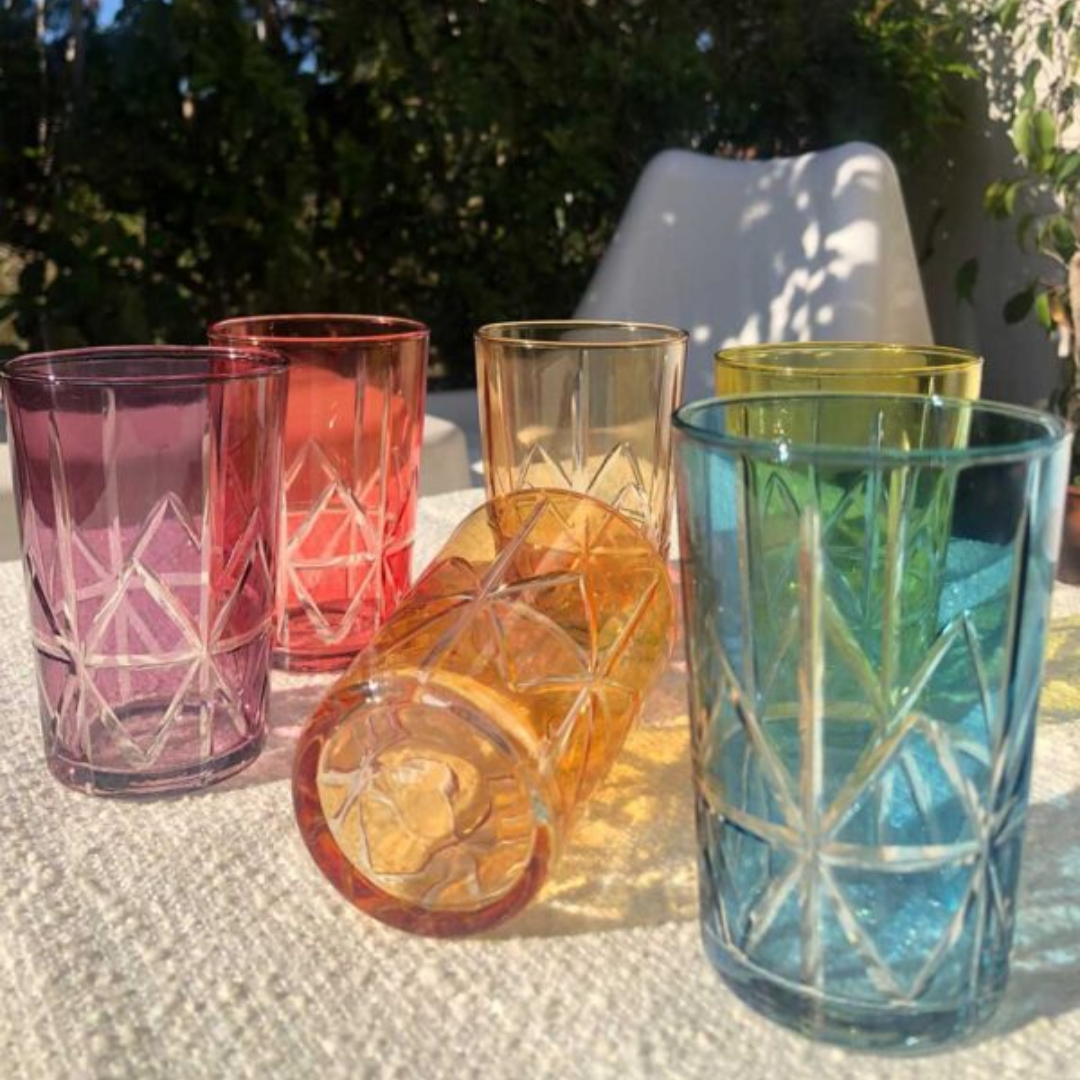 Carved Stars Tea Glass Collection