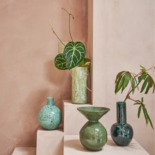Ario Green Vase