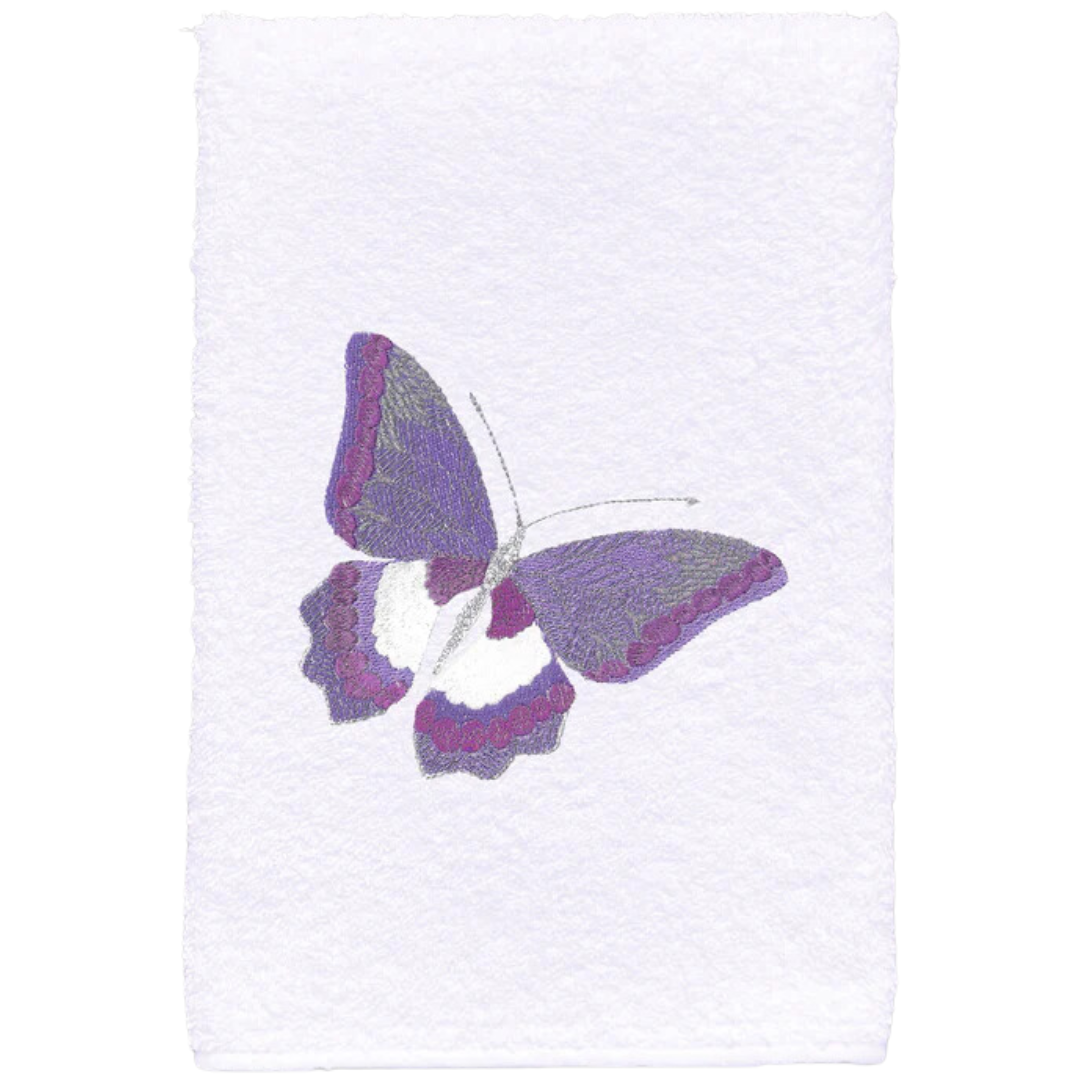 Tropical Butterfly Guest Towel Collection