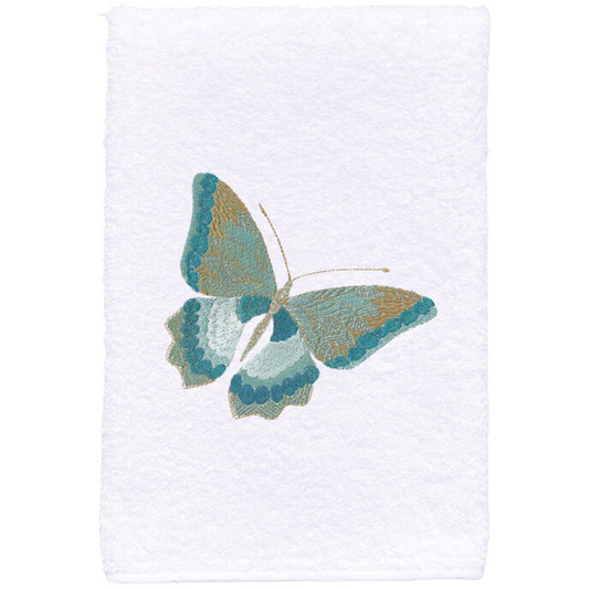 Tropical Butterfly Guest Towel Collection