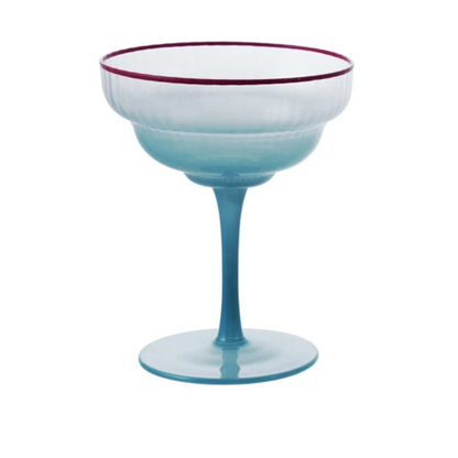 Ombre Coupe Glass Set