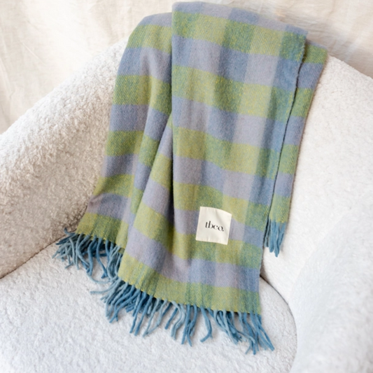 Recycled Wool Throw Collection