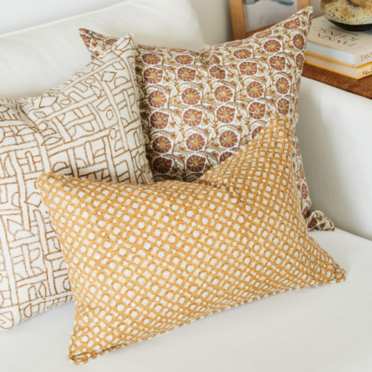 Zaire Tobacco Pillow
