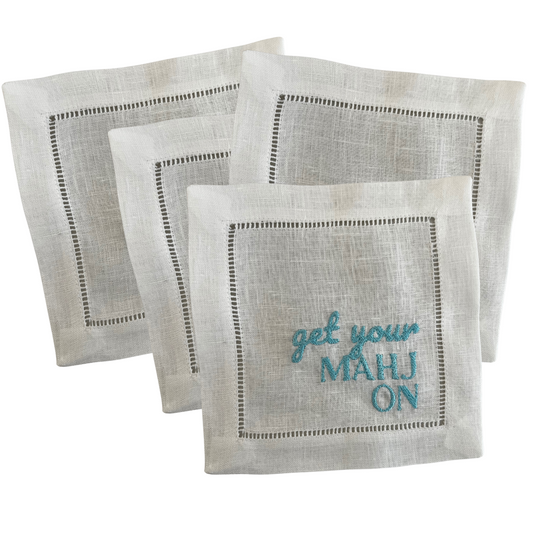 Get Your MAHJ ON Cocktail Napkins