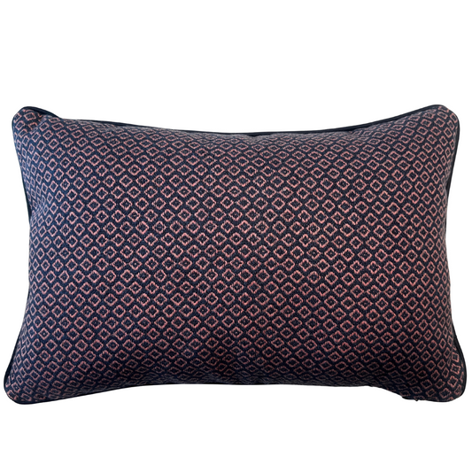Heera Pink/Indigo Lumbar Pillow