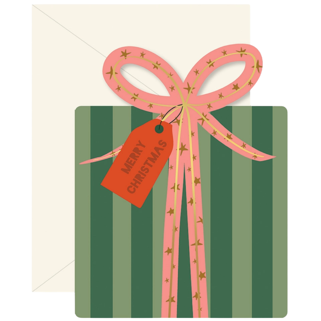 Christmas Gift Die-Cut Card