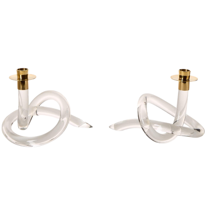 Knot Candle Holder Set