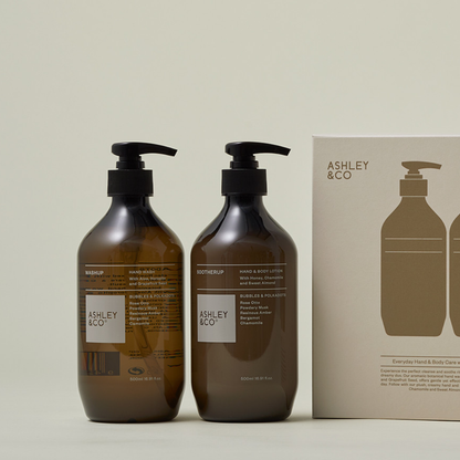 Ashley & Co Washup + Sootherup Collection