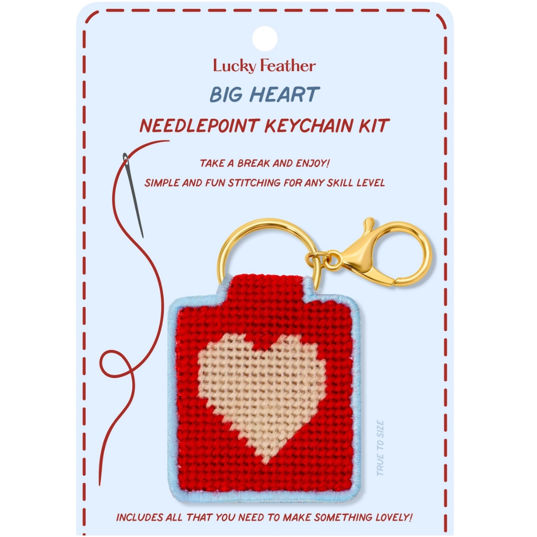 Needlepoint Keychain Kit Collection