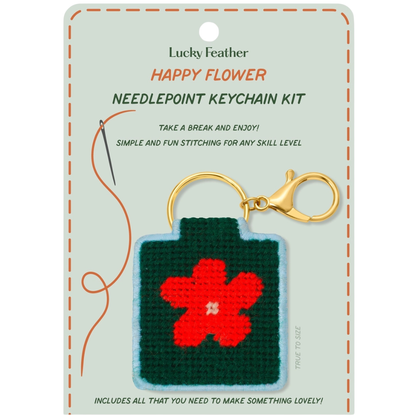 Needlepoint Keychain Kit Collection