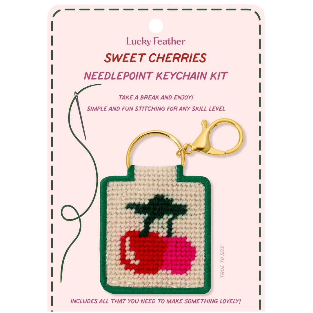 Needlepoint Keychain Kit Collection