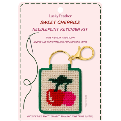 Needlepoint Keychain Kit Collection