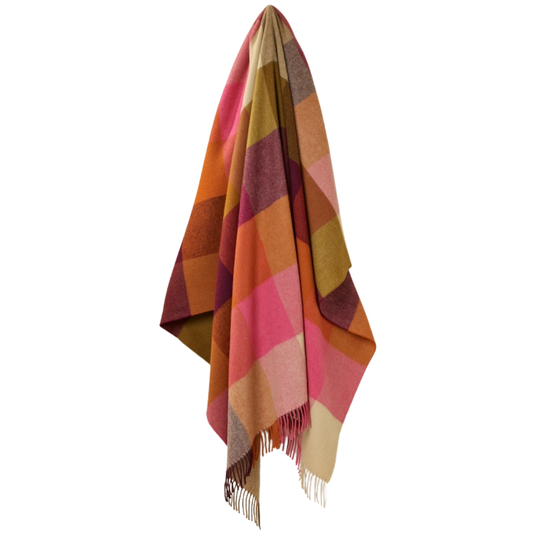 St. David's Burgundy Throw