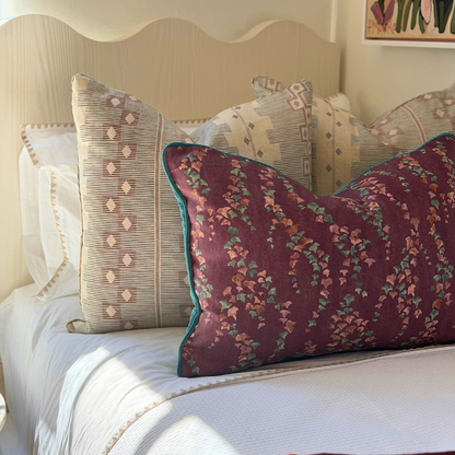 Cusco Aubergine Pillow