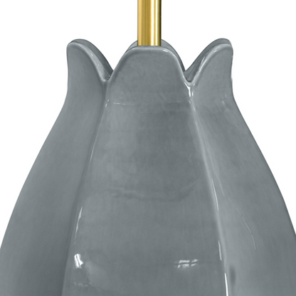 Mae Grey Blue Lamp