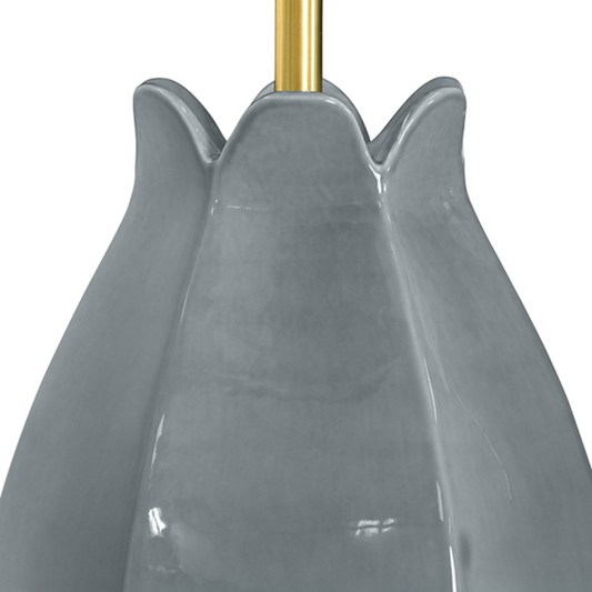 Mae Grey Blue Lamp