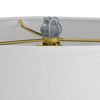 Mae Grey Blue Lamp