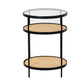 Kennedy 2 Shelf Side Table