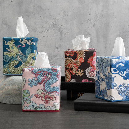 Matouk Magic Mountain Tissue Box Cover Collection