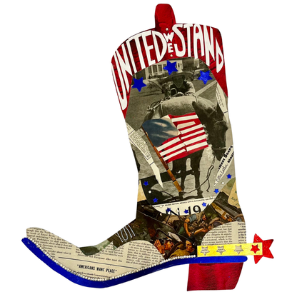 United We Stand Boot Art