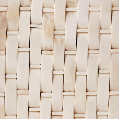 Basketweave Bone Box Collection