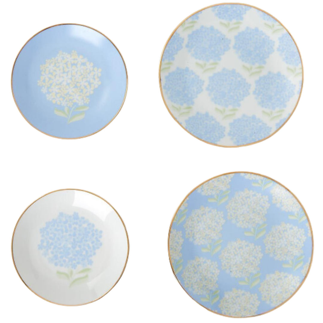 Hydrangea Trinket Dish Collection