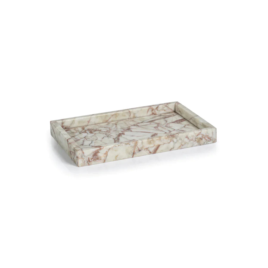 Rosso Marble Tray Collection
