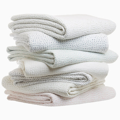 John Robshaw Organic Hand Stitched Quilt Collection