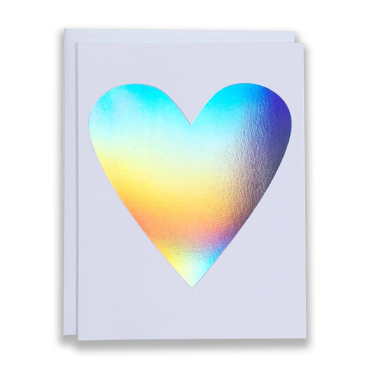 Hologram Heart Card