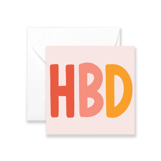 HBD Mini Card