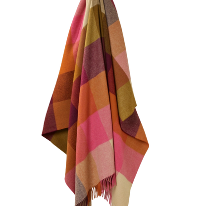 St. David's Throw Bugundy