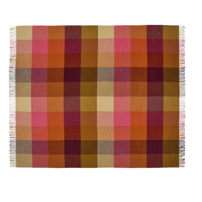 St. David's Throw Bugundy