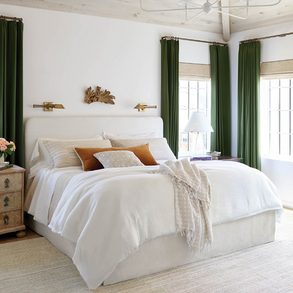 Pine Cone Hill Stone Washed Linen Bedskirt