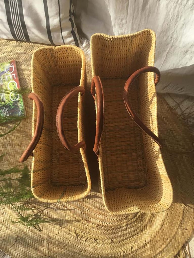 Straw Basket Tote Bag Collection