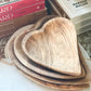 Olive Wood Heart Dish
