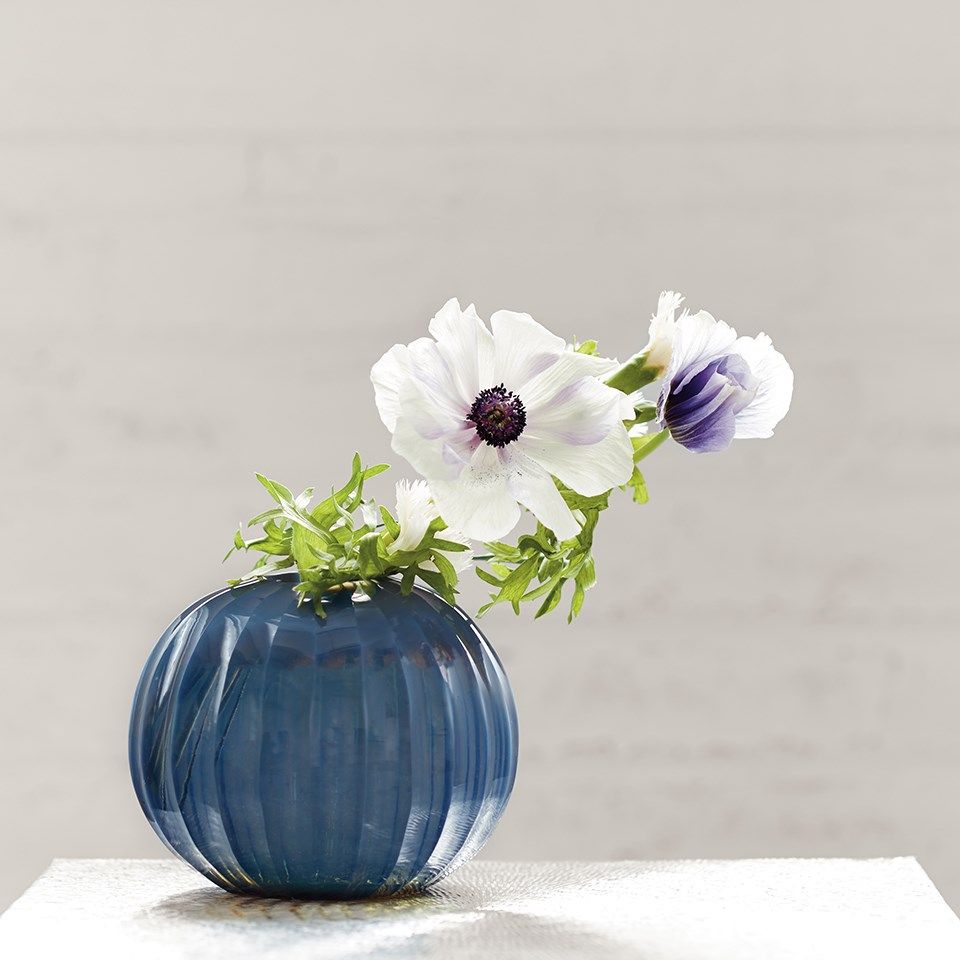 Lida Indigo Blue Vase